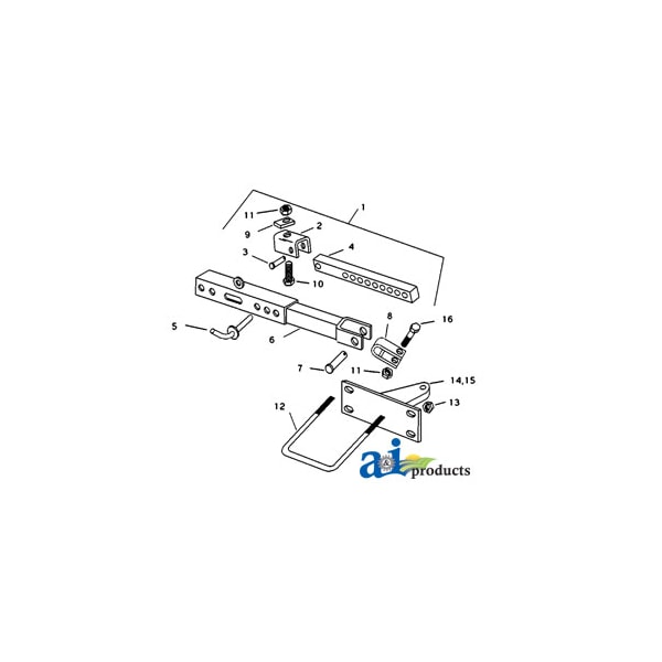 Coupling, Stabilizer (Ref. 2) 3" x3" x2"